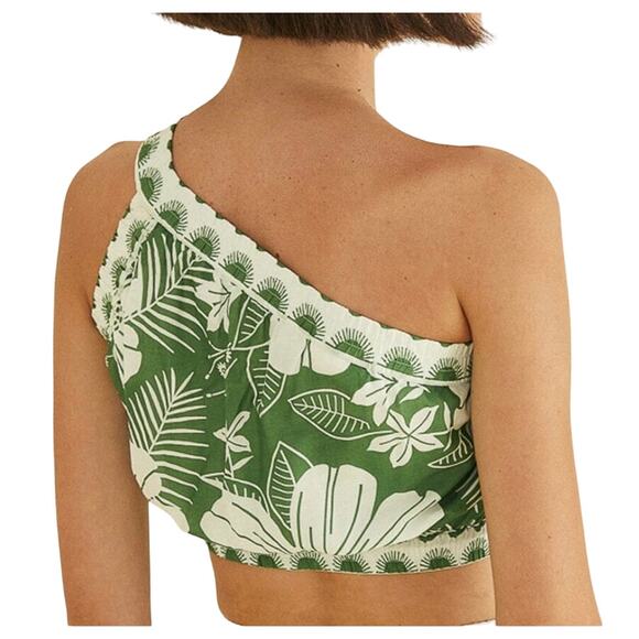 FARM Rio Macaw Elegance Crop Top XL - Picture 3 of 5
